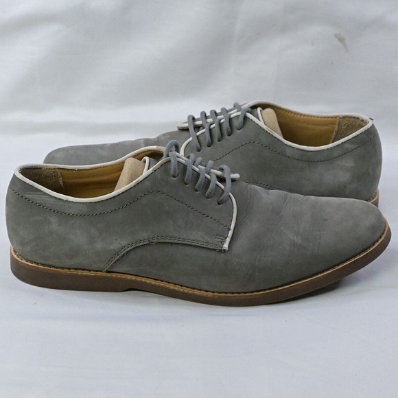 Sebago Men's Norwich Oxford B810306 Grey Nubuck US Size‎ 10.5M - Picture 1 of 12